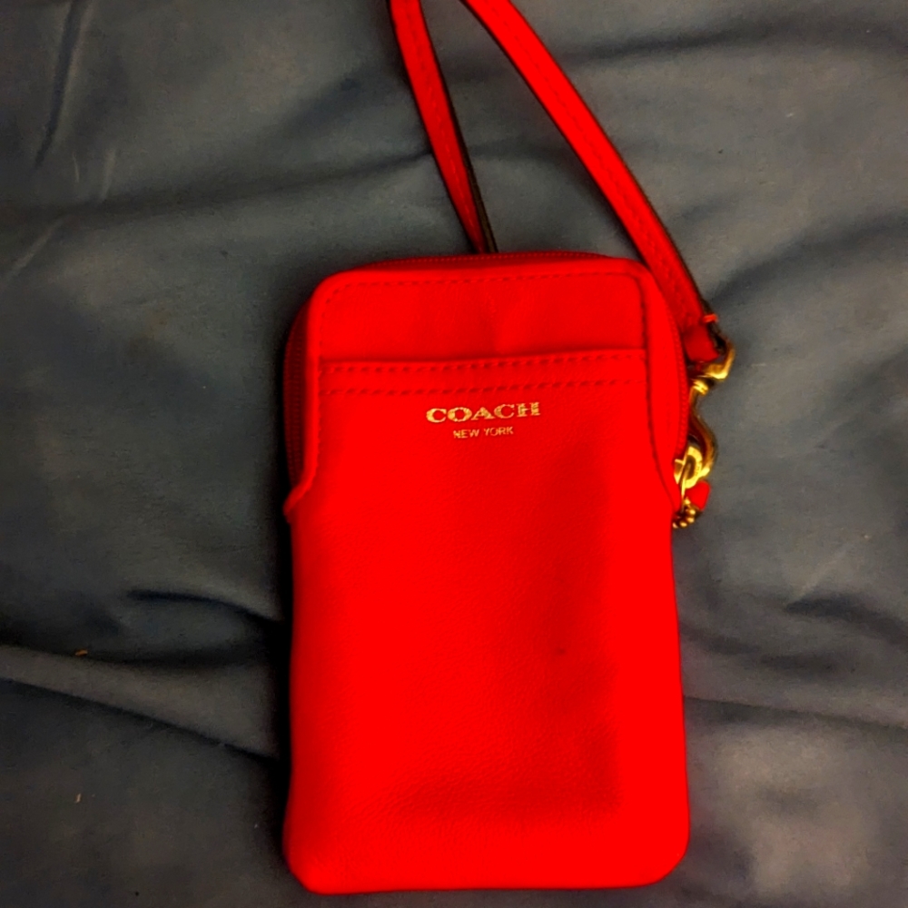 Coach wristlet